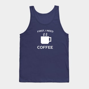 I need coffee gamer t-shirt Tank Top
